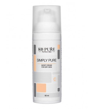 KB Pure Крем для сухого типу шкіри зволожуючий FOR DRY SKIN, 50 мл