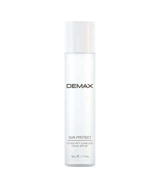 Demax Сонцезахисний матуючий крем санблок SPF 50 Sun Protect Cover Protect Matt Sunblock SPF 50, 50 мл