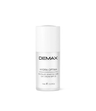Demax Зволожуючий денний крем Hydra Optima Revitalize Day Cream Sensitive Care SPF 25, 15 мл