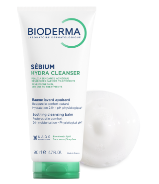 Біодерма Себіом Гідра очищувальний бальзам Bioderma Sebium Hydra Cleanser 200мл