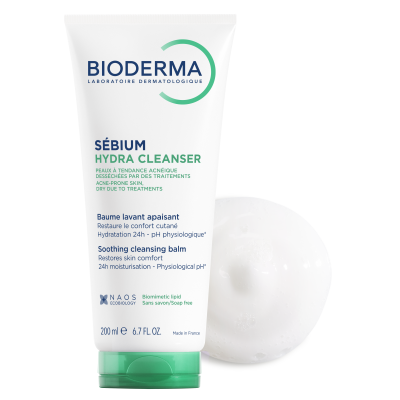 Біодерма Себіом Гідра очищувальний бальзам Bioderma Sebium Hydra Cleanser 200мл