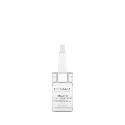 Demax Активна сироватка Вітамін С + гіалуронова кислота Concentrate-Activator Vitamin C+ Hyaluronic acid, 10г