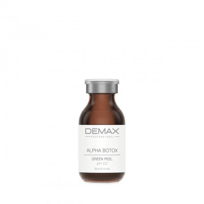 Demax Пілінг з поліфенолами зеленого винограду та пептидами Alpha Botox Green Peel, 20 мл