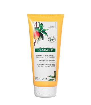 Клоран Манго бальзам-ополіскувач для сухого волосся Klorane Après-shampooing a la Mangue, 200 мл