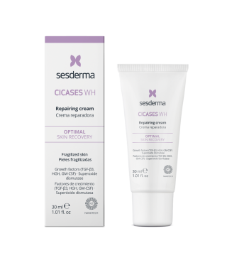 Сесдерма Cicases WH Епітелізуючий відновлюючий крем SesDerma Cicases WH repairing cream 30 мл