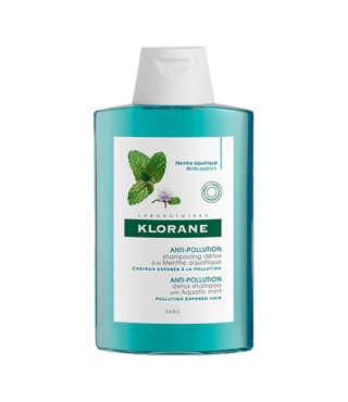 Клоран М'ята шампунь детокс Klorane Shampooing détox à la Menthe aquatique, 200 мл