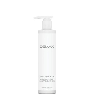 Demax Маска звужуюча пори Каолін і трави Threament Mask for Oily and Problematic Skin, 250 мл