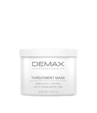 Demax Маска звужуюча пори Каолін і трави Threament Mask for Oily and Problematic Skin, 500 мл