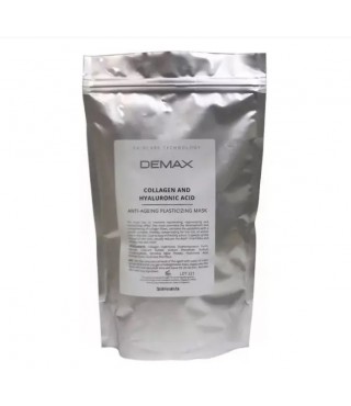 Demax Антивікова пластифікуюча маска з колагеном та гіалуроновою кислотою Collagen and Hyaluronic Acid Mask, 500 г