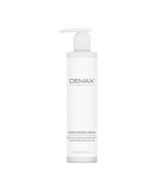 Demax Зволожуючий денний крем з колагеном та еластином Moisturizing Cream SPF 25, 250 мл