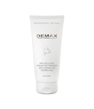 Demax Антицелюлітний крем для тіла з екстрактом перцю чилі Anti-Cellulitic Cream for Body with Extract of Pepper, 250 мл