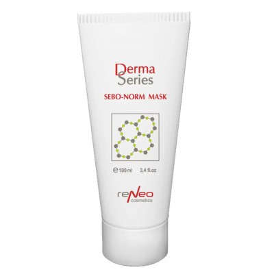 DERMA SERIES Себорегулююча маска із заспокійливим ефектом SEBO-NORM MASK, 100 мл