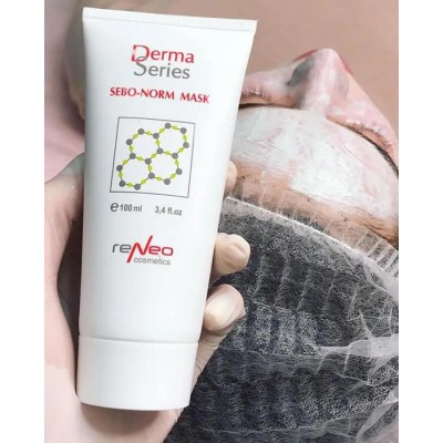 DERMA SERIES Себорегулююча маска із заспокійливим ефектом SEBO-NORM MASK, 100 мл