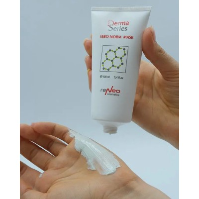DERMA SERIES Себорегулююча маска із заспокійливим ефектом SEBO-NORM MASK, 100 мл