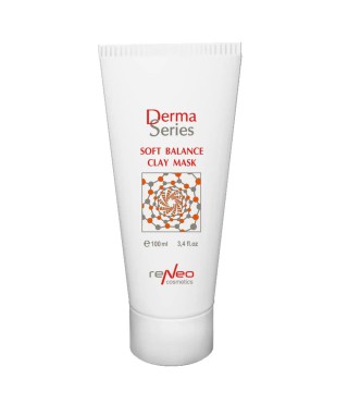 DERMA SERIES Живильна балансуюча маска з освітлюючою та пом’якшувальною дією SOFT BALANS CLAY MASK, 100 мл