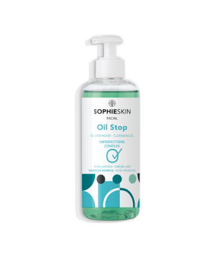SophieSkin Очищуючий гель для жирної комбінованої шкіри Oil Stop Cleansing gel 250 мл