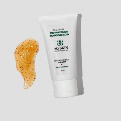 AG Skin Гель-маска мікропілінг з мигдалевою кислотою Gel mask micropeeling mandelic acid, 60 мл