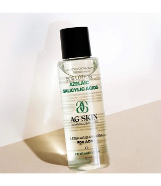 AG Skin Лосьйон з азелаїновою кислотою SOS LOTION AZELAIC SALICYLIC ACIDS, 100 мл