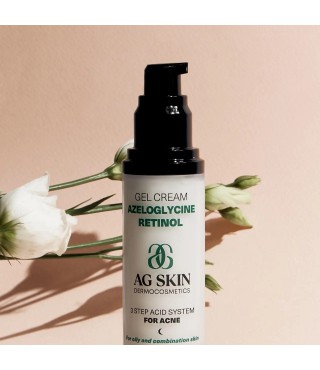AG Skin Гель-крем з азелогліцином та ретинолом Gel cream azeloglycine retinol, 50 мл