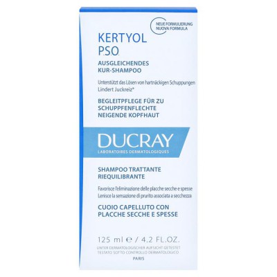 Дюкре Кертіол PSO шампунь від псоріазу Ducray Kertyol P.S.O. Shampoo 125 мл