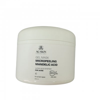 AG Skin Гель-маска мікропілінг з мигдалевою кислотою Gel mask micropeeling mandelic acid, 250 мл