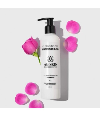 AG Skin Очищуючий гель з мигдальною кислотою Cleansing gel mandelic acid, 500 мл