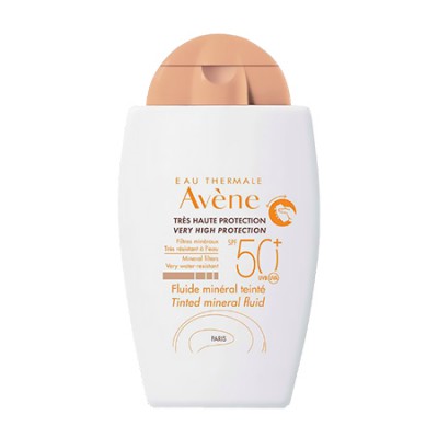 Авен Сонцезахисний флюїд тональний мінеральний SPF 50+