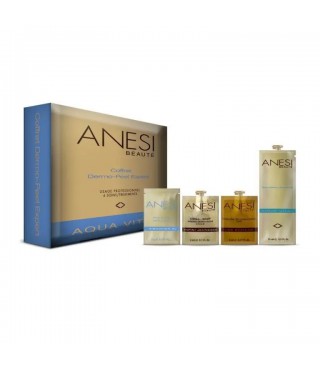 ANESI LAB Набір для ексфоліації шкіри обличчя AQUA VITAL COFFRET DERMO-PEEL 4 TREATMENTS