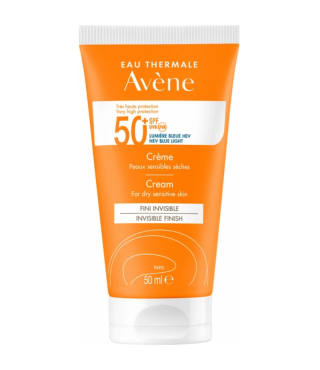 Авен Сонцезахисний Крем SPF 50 для сухої та чутливої шкіри Avene Crème very high protection spf 50+, 50 мл