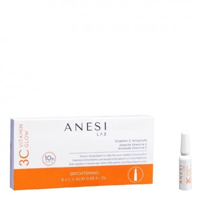 ANESI LAB Концентрат для освітлення шкіри обличчя 3C VITAMIN GLOW RADIANCE BOOST AMPOLLES, 1х1,5 мл