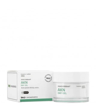 Innoaesthetics Денний крем-гель для шкіри з акне AKN DAY GEL, 50 мл