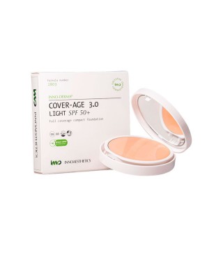 Innoaesthetics Крем-пудра SPF 50+ та HEVL зі світлим тоном EPIGEN COVERAGE 3.0 LIGHT SPF 50+, 14г