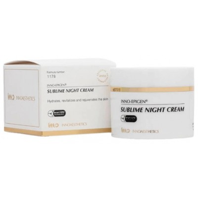 Innoaesthetics Нічний епігенетичний крем з anti-age ефектом EPIGEN SUBLIME NIGHT CREAM, 50 мл
