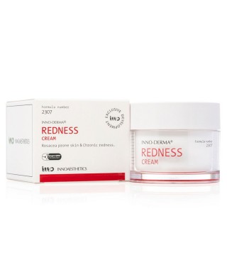 Innoaesthetics Легкий крем для шкіри з куперозом та розацеа REDNESS CREAM, 50 мл