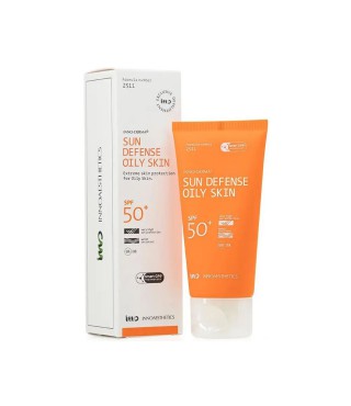 Innoaesthetics Сонцезахисний матуючий крем для жирної шкіри SUN DEFENSE OILY SKIN SPF 50+, 60 г