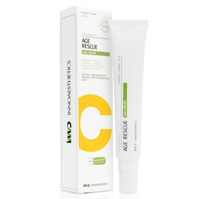 Innoaesthetics Крем для омолодження шкіри та pre-peel терапії AGE RESCUE 24H CREAM, 50 мл