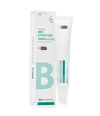 Innoaesthetics Нічний крем для шкіри з акне та pre-peel терапії AKN β PURIFIER NIGHT GEL, 50 мл