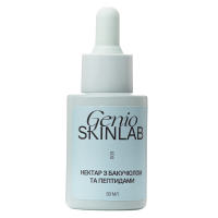 GENIO SKINLAB НЕКТАР З БАКУЧІОЛОМ ТА ПЕПТИДАМИ, 30 мл