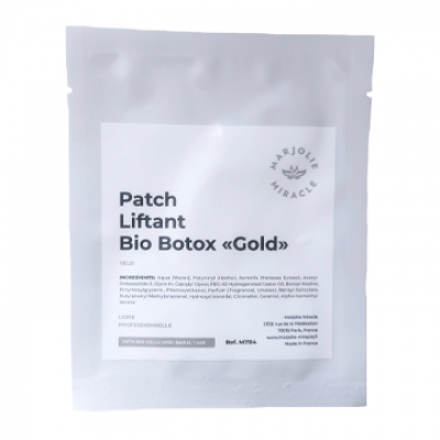 Marjolie Біоцелюлозні патчі ліфтингової дії біоботокс Gold Patch liftant Bio Botox Gold 1 саше