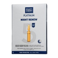 Martiderm Платинум Найт Ренью Нічний Бустер Martiderm Platinum Night Renew, 5 ампул