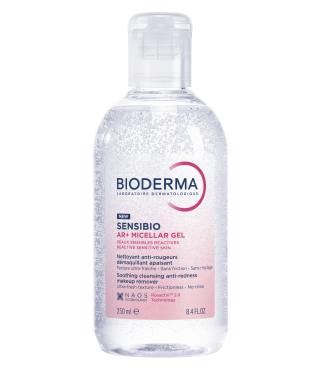 Біодерма Сенсібіо Міцелярний гель для чутливої шкіри Bioderma Sensibio AR+ Micellar Gel 250 мл