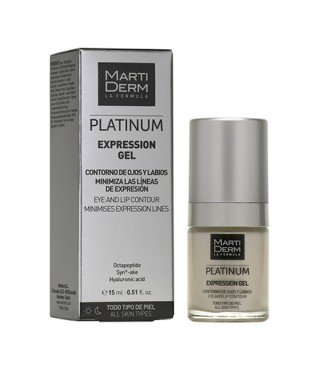 Martiderm Експрешн гель коректор мімічних зморшок Martiderm Platinum Expression Gel, 15 мл