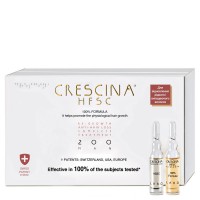 Crescina Засіб для росту та проти випадіння волосся для чоловіків HFSC Transdermic Complete Treatment 200, 10+10 ампул