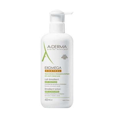 А-Дерма Екзомега Контроль Молочко емолент A-Derma Exomega Control Lait Emollient 400 мл
