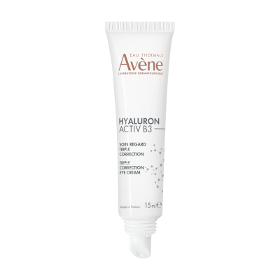 Avene Гіалурон Актив B3 Крем-ліфтинг для контуру очей потрійної дії Avene Hyaluron Activ B3 Soin regard triple correction, 15 мл