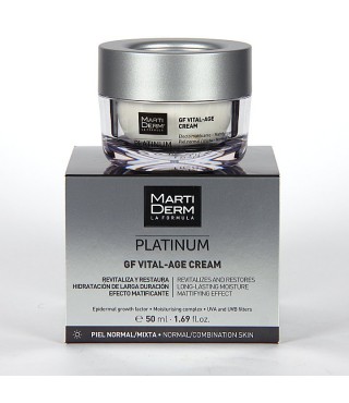 Martiderm крем для нормальної та комбінованої шкіри Martiderm Platinum GF Vital-Age Cream Normal Combination Skin, 50 мл