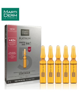 Martiderm Платінум Фото-Ейдж HA+ ампули Martiderm Platinum Photo-Age HA+, 5 шт