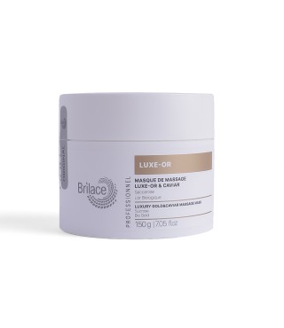 Brilace Масажна маска з золотом та чорною ікрою Luxury Gold&Caviar massage mask, 150 мл
