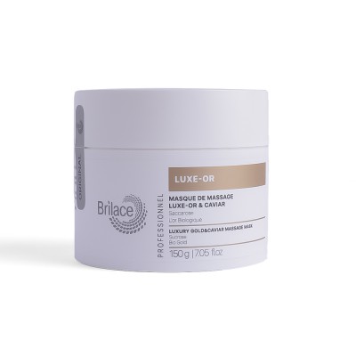 Brilace Масажна маска з золотом та чорною ікрою Luxury Gold&amp;Caviar massage mask, 150 мл