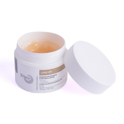 Brilace Масажна маска з золотом та чорною ікрою Luxury Gold&amp;Caviar massage mask, 150 мл